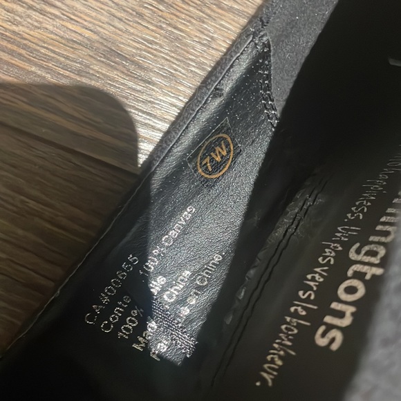 Ladies black wedges - Picture 5 of 7